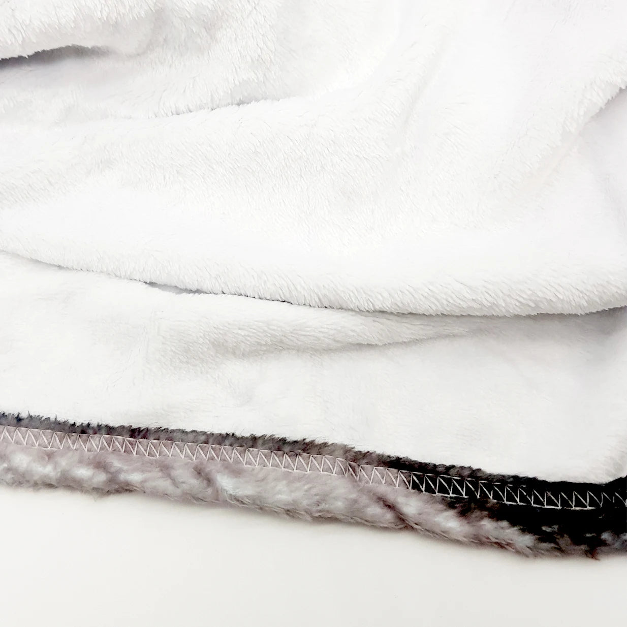 Couverture Flanelle Black White Cat