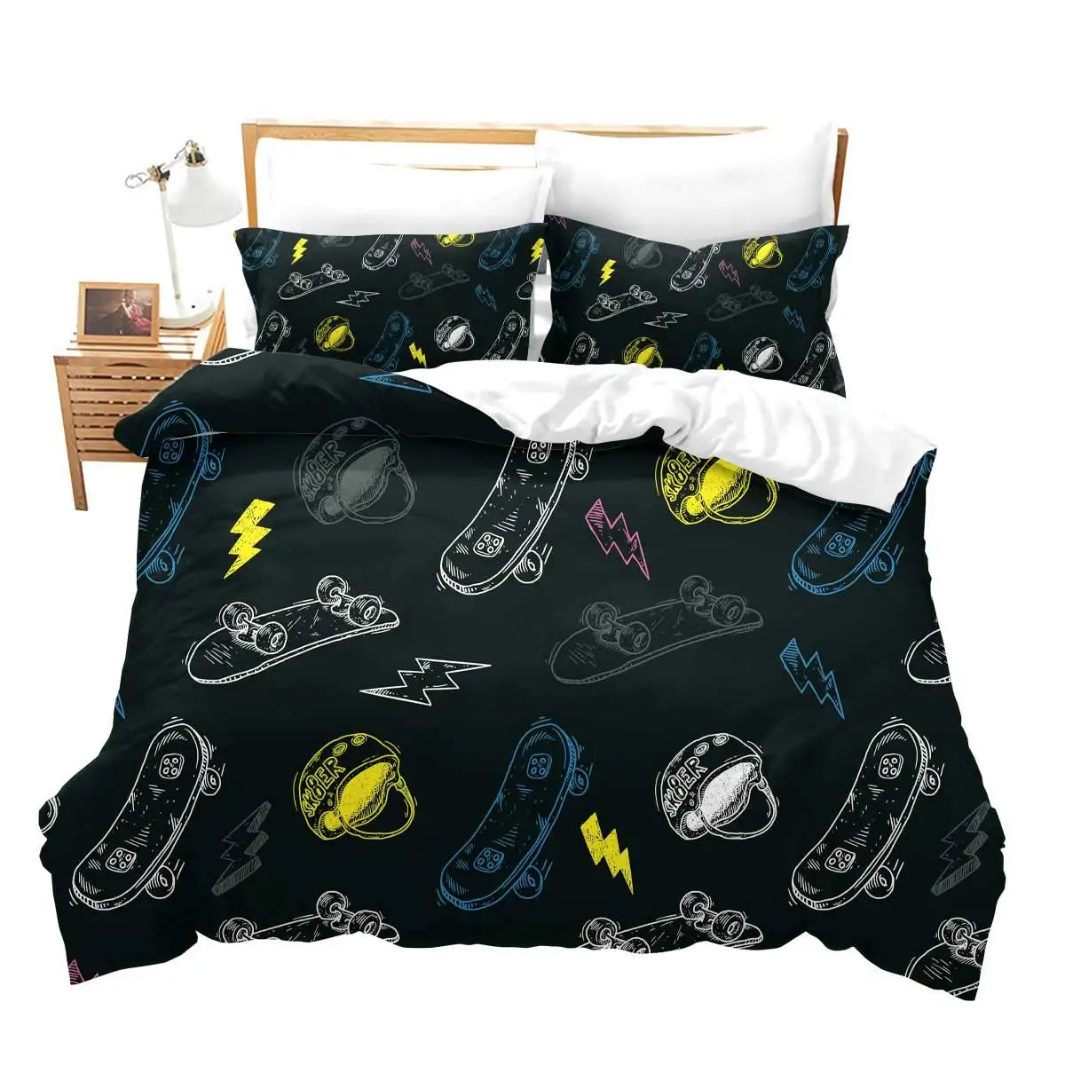 Skateboard II Bedding Set