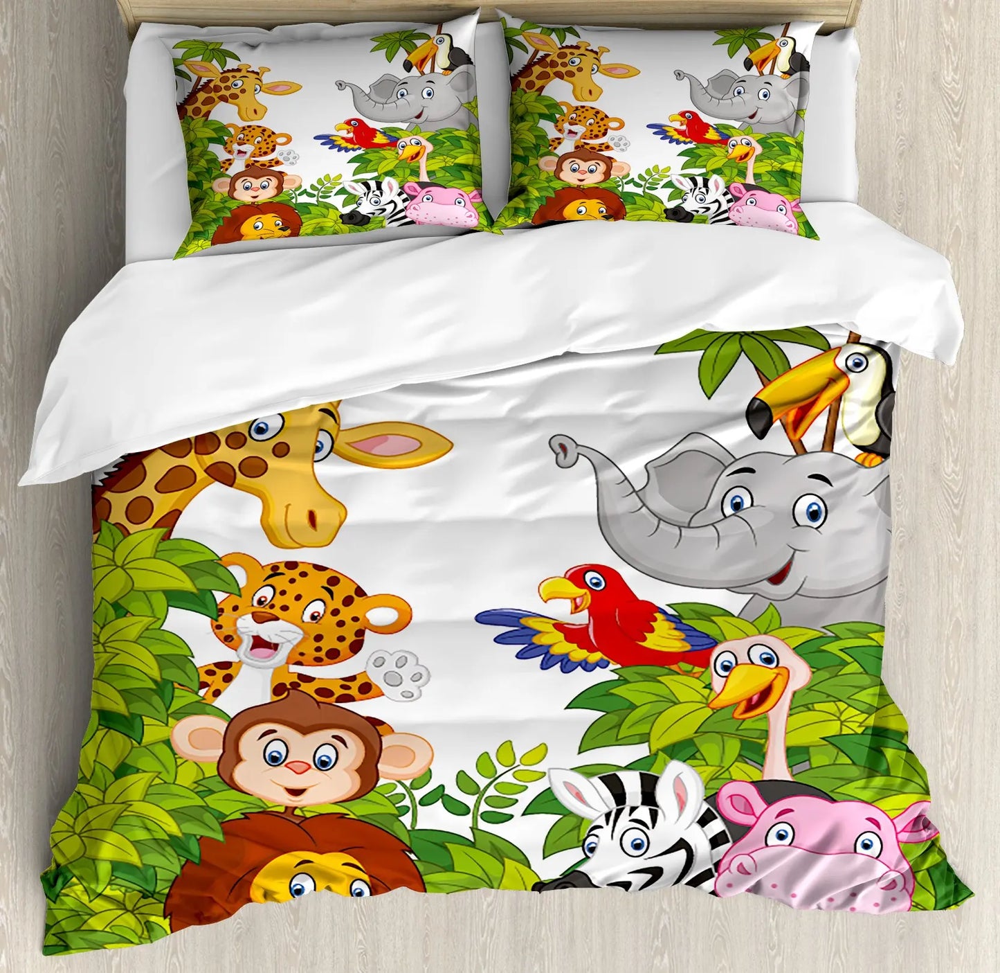 Ensemble de literie Animaux Jungle