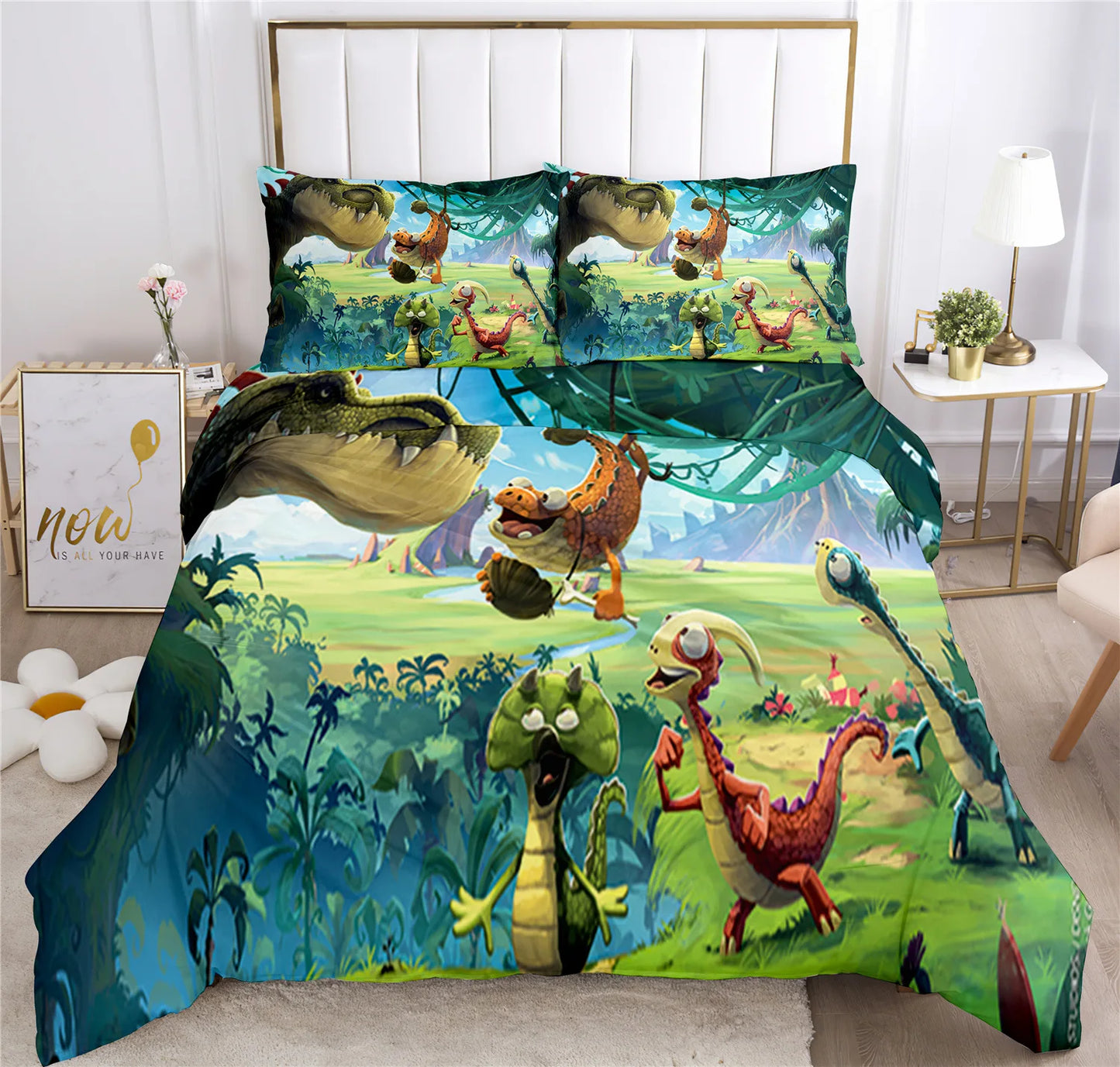 Ensemble de literie Dinosaures IV