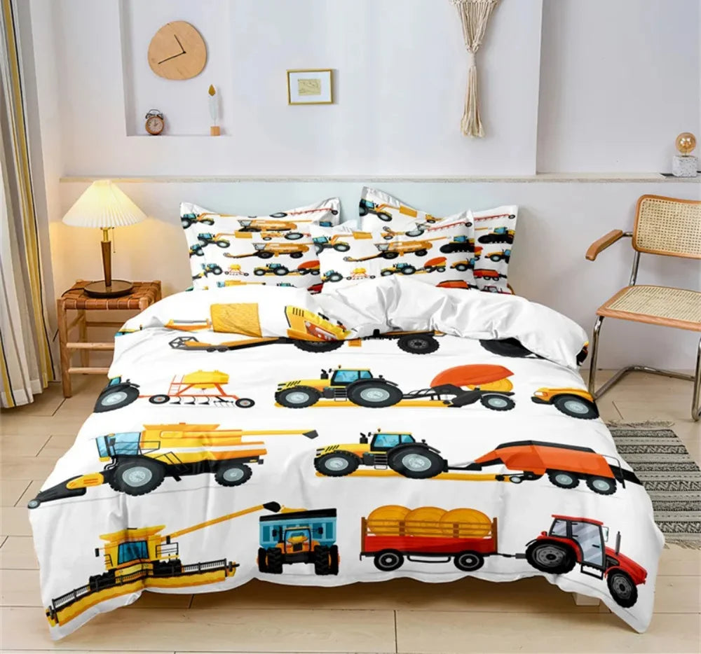 Ensemble de literie Vehicule Construction