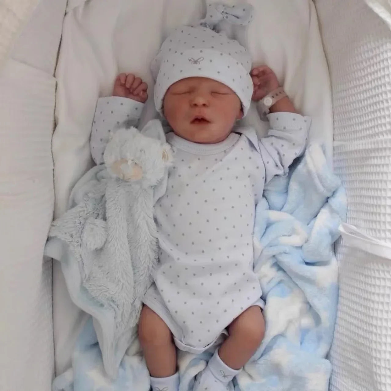 Poupée Reborn doll TImmy 45CM Full Body Silicone