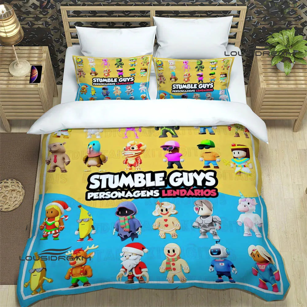 Ensemble de literie 3D Cartoon Stuble-Guys