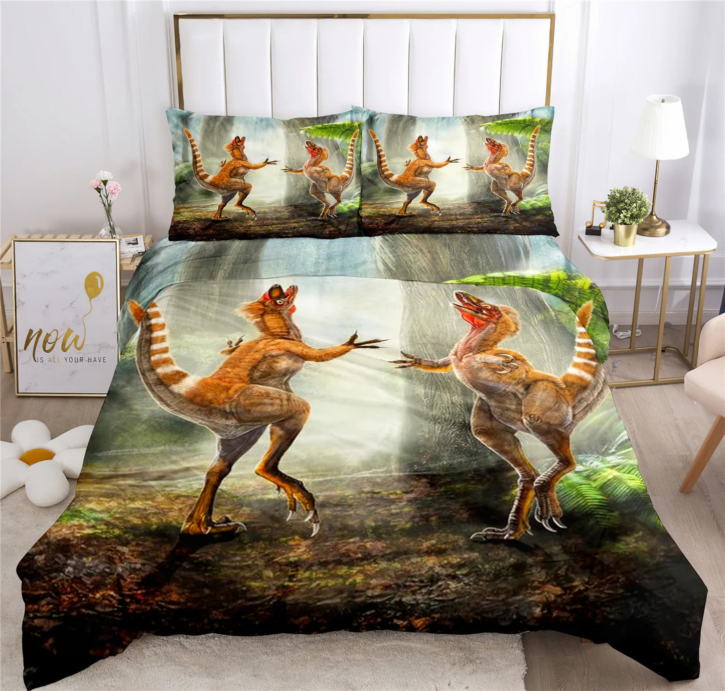 Ensemble de literie Dinosaures IV
