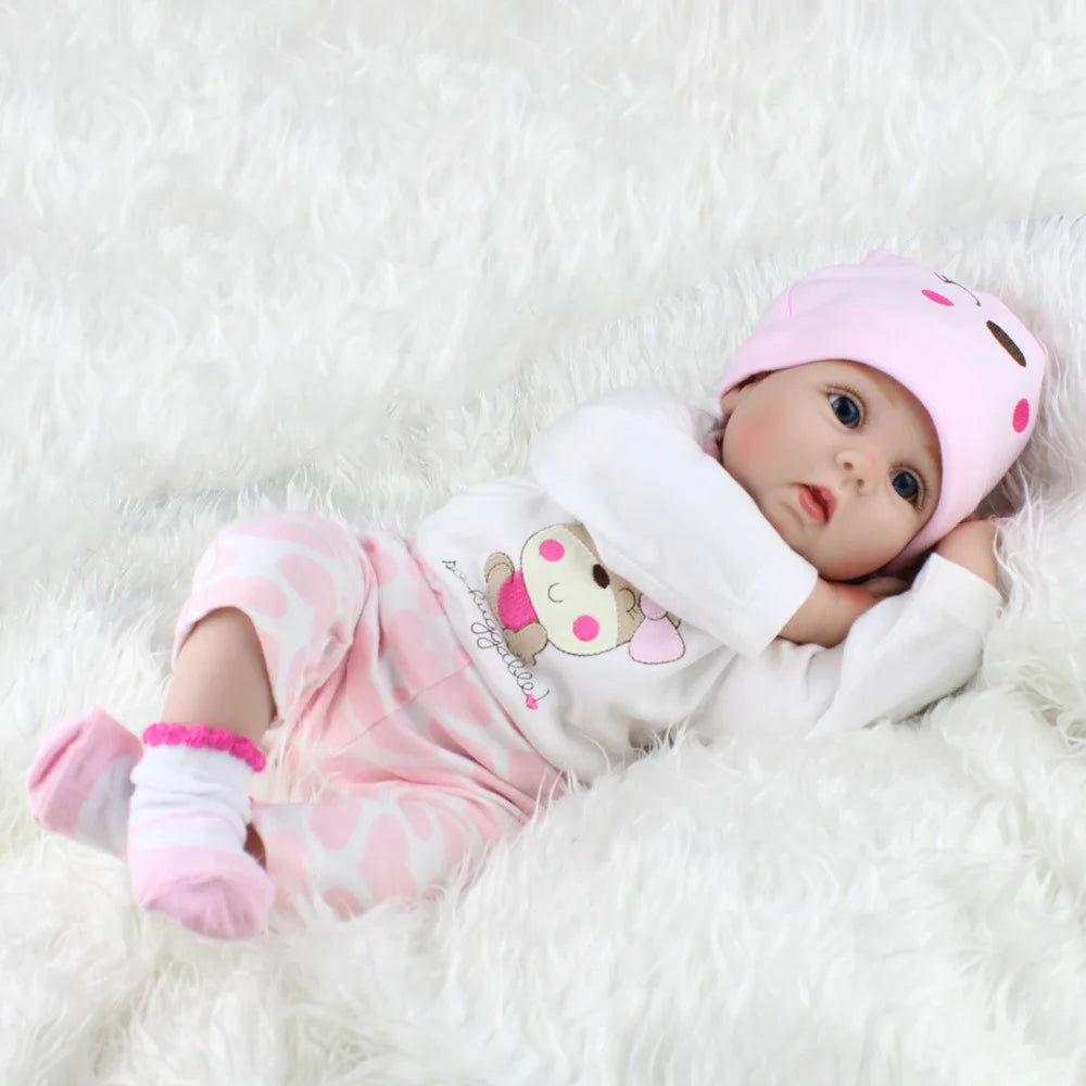 Realistic Reborn Doll Justine 55cm