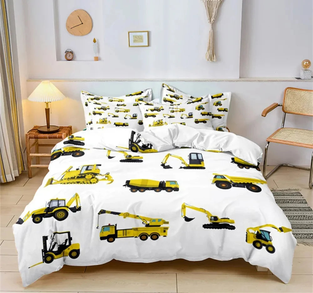 Ensemble de literie Vehicule Construction