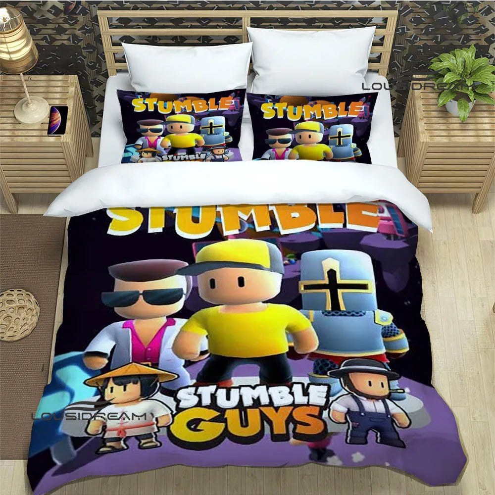 Ensemble de literie 3D Cartoon Stuble-Guys