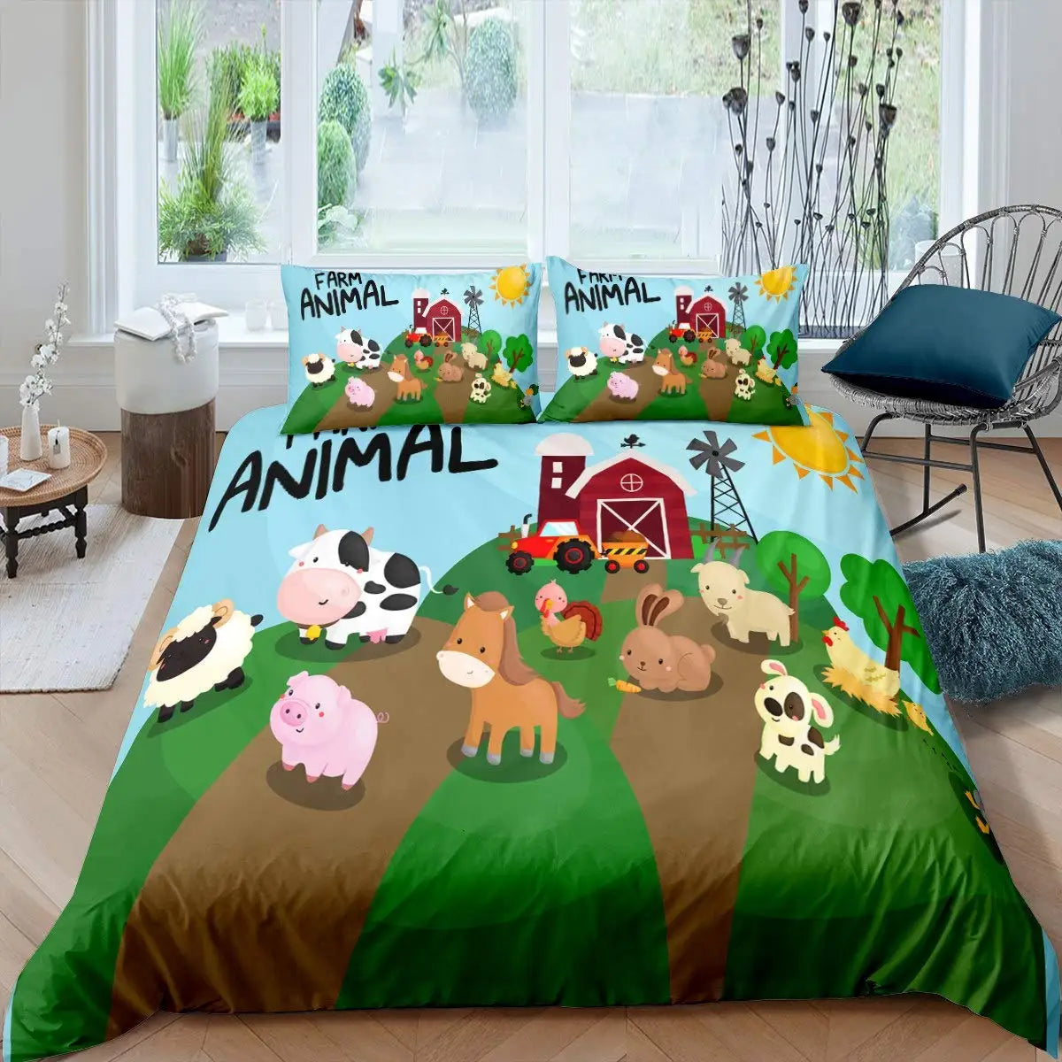 Ensemble de literie Animaux Jungle