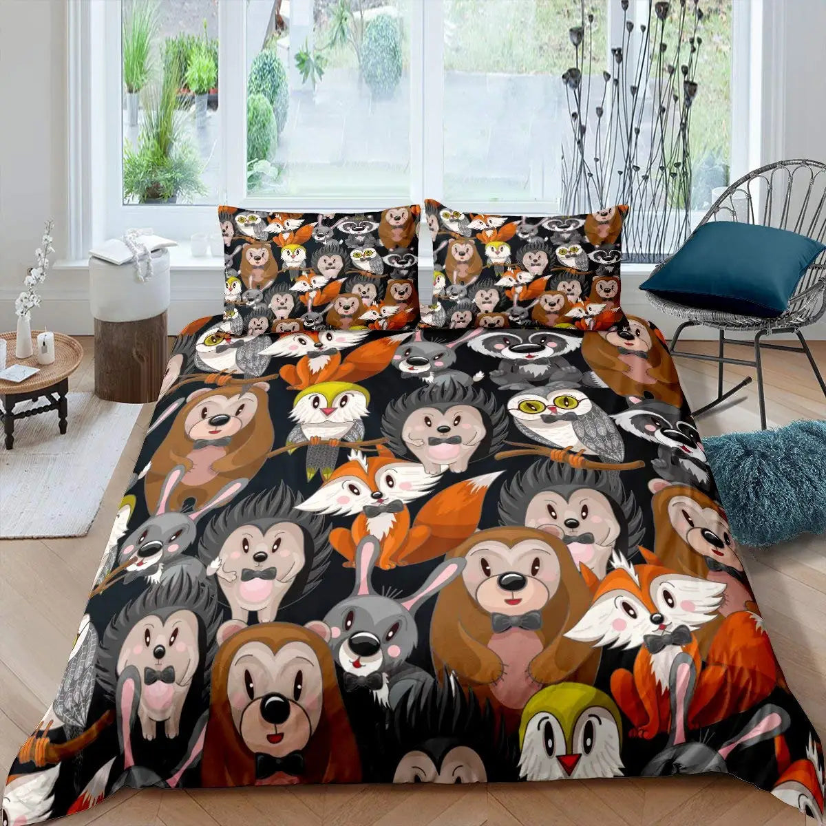 Ensemble de literie Animaux Jungle