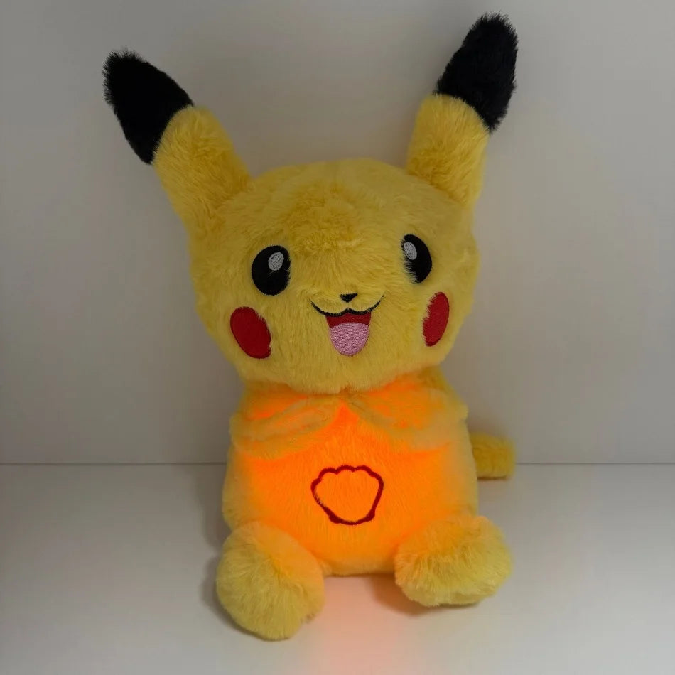 Peluche Respirante Lumineuse PKN Pika Jaune Édition Électrique