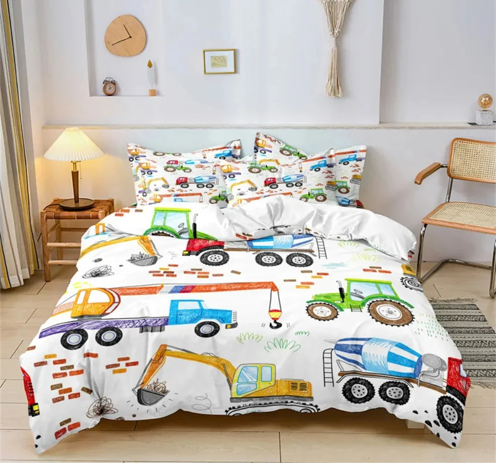 Ensemble de literie Vehicule Construction