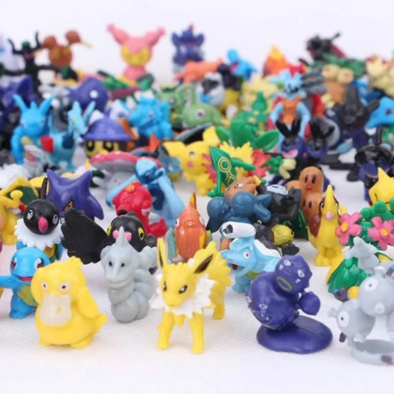Figurines Pokémon Non répétitive 24-144Pcs