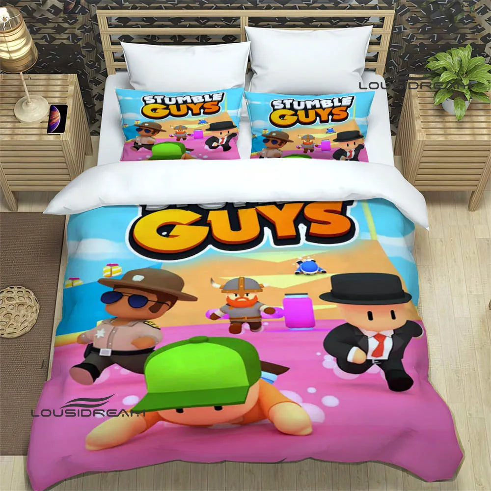 Ensemble de literie 3D Cartoon Stuble-Guys