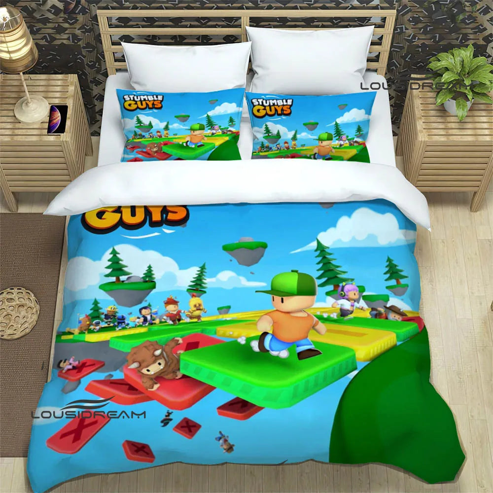 Ensemble de literie 3D Cartoon Stuble-Guys
