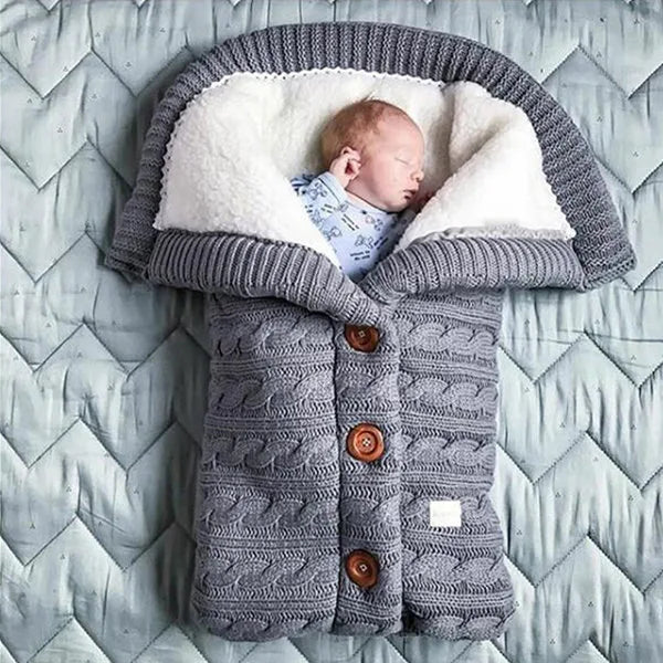 Sac de couchage en tricot Warm Baby