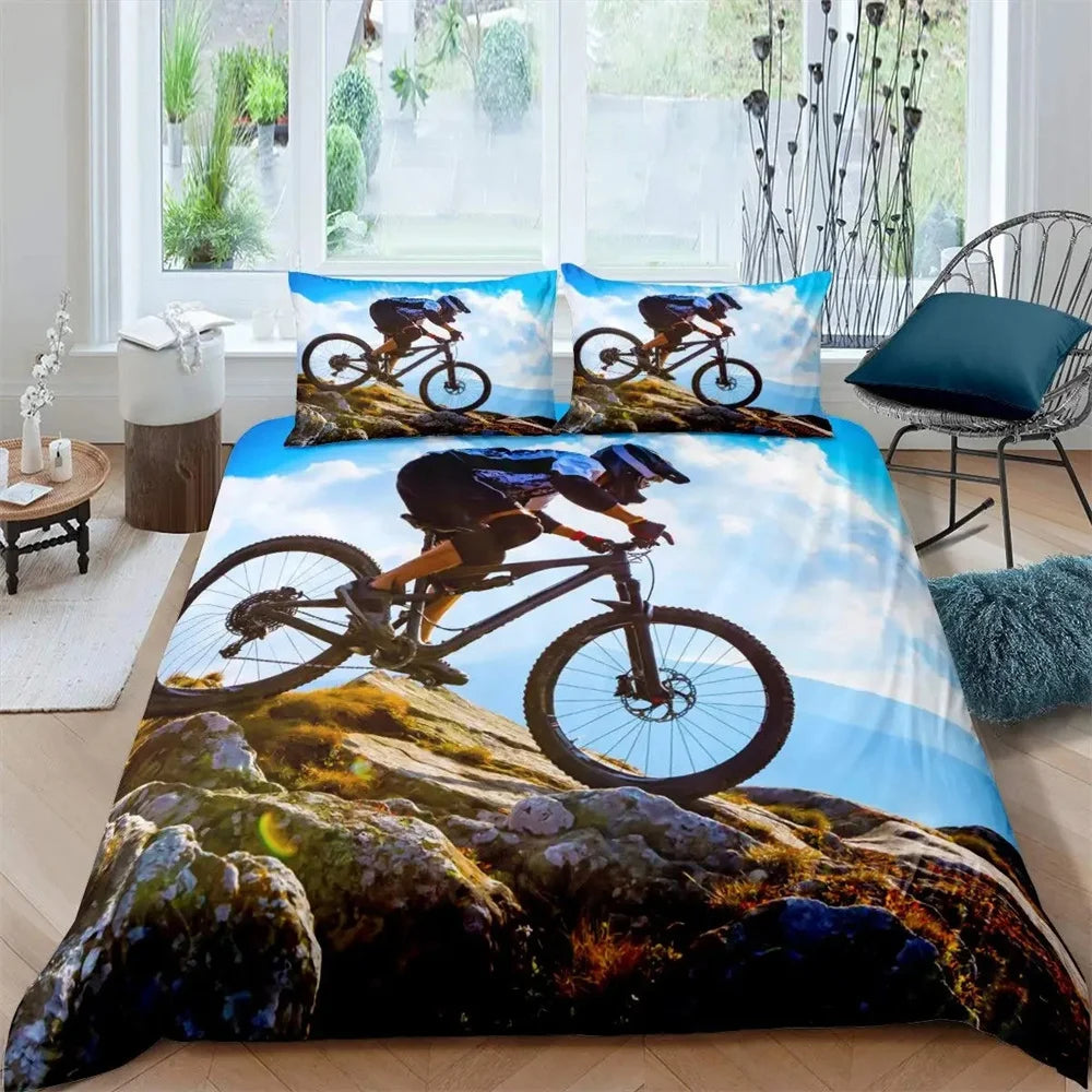Ensemble de literie Velo de montagne