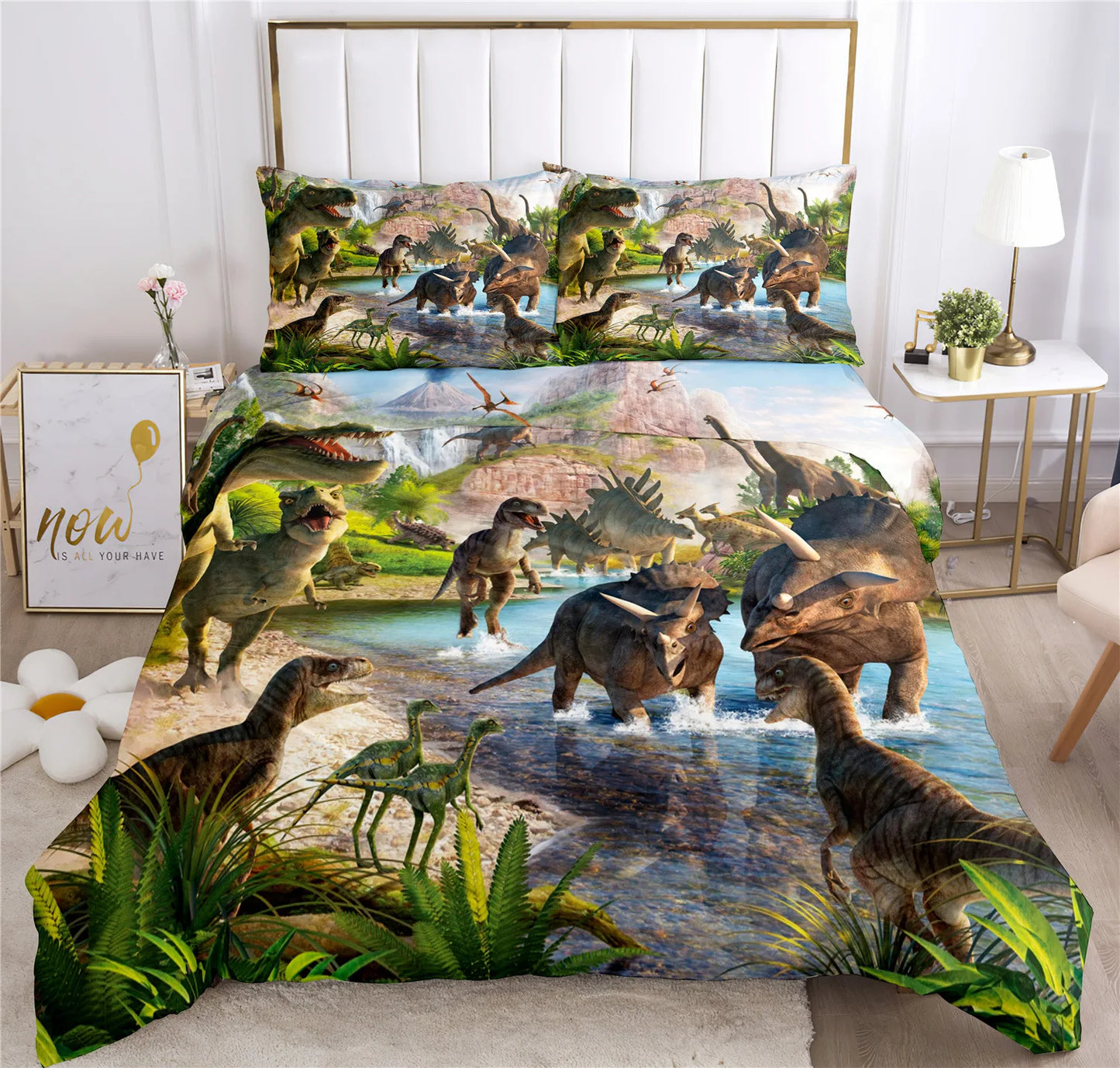 Ensemble de literie Dinosaures IV