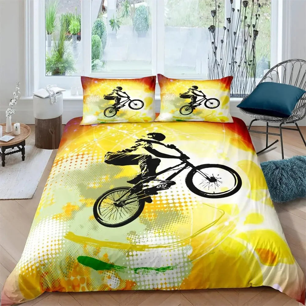 Ensemble de literie Velo de montagne