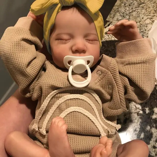 Poupée Reborn doll girl 50 cm soft/newborn Alie