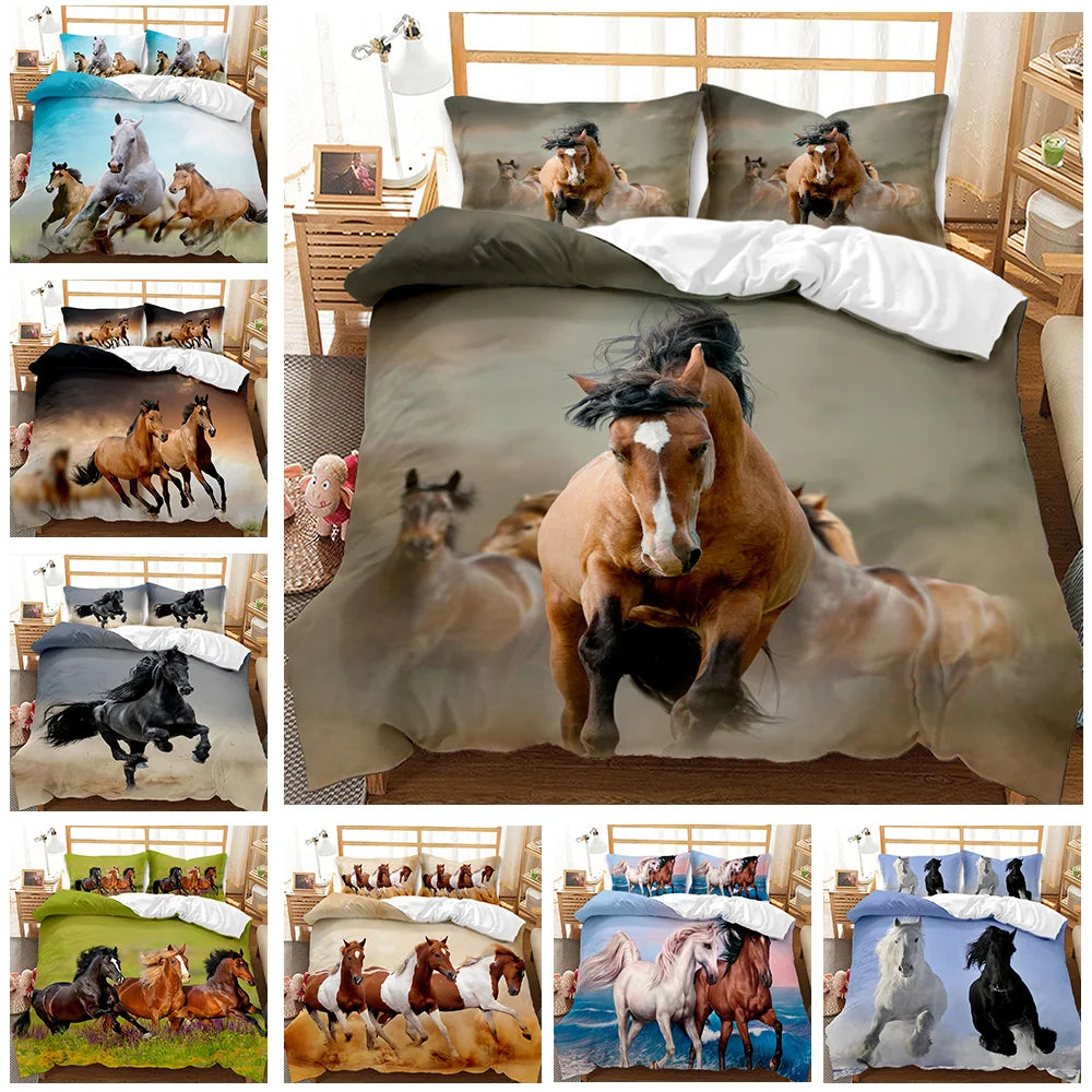 Ensemble de lit Cheval / Horse Bedding Set