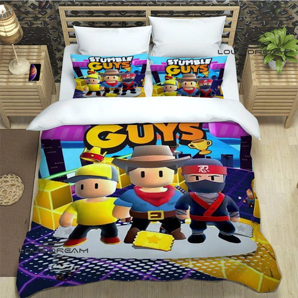 Ensemble de literie 3D Cartoon Stuble-Guys