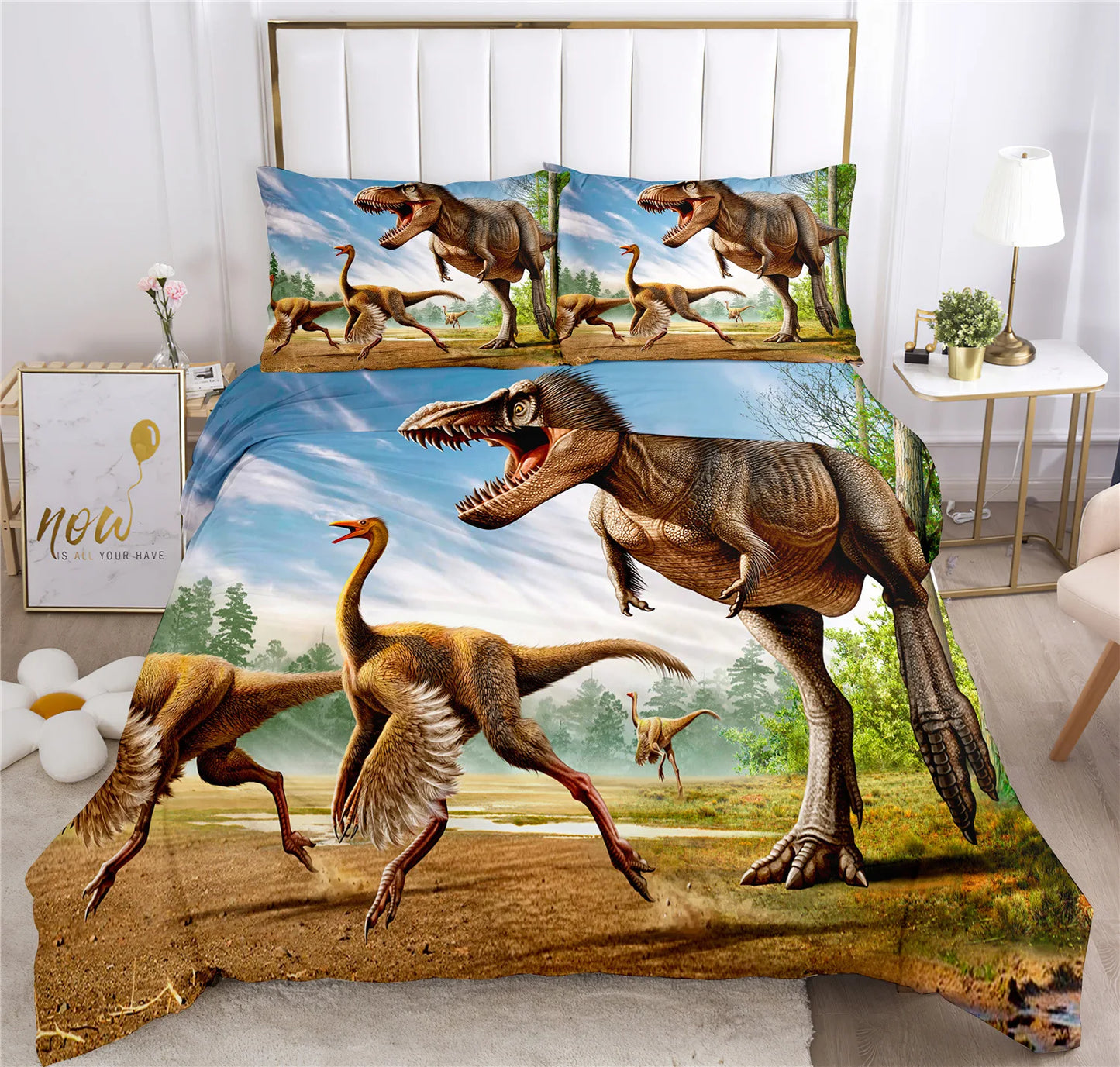 Ensemble de literie Dinosaures IV