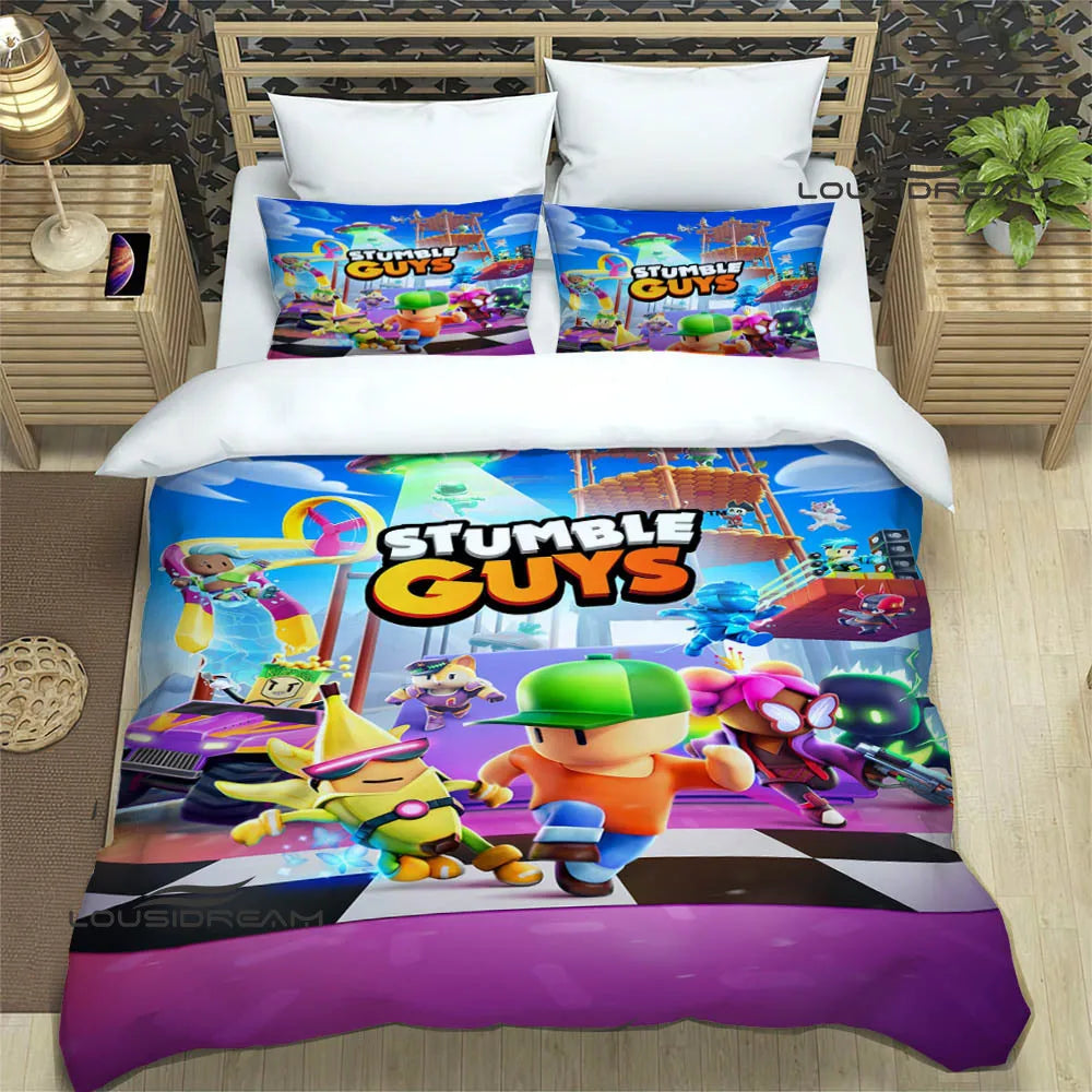 Ensemble de literie 3D Cartoon Stuble-Guys