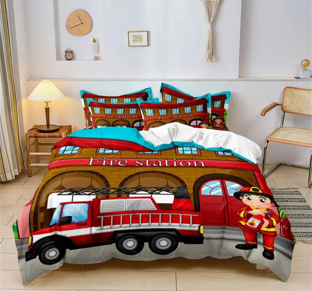 Ensemble de literie Vehicule Construction