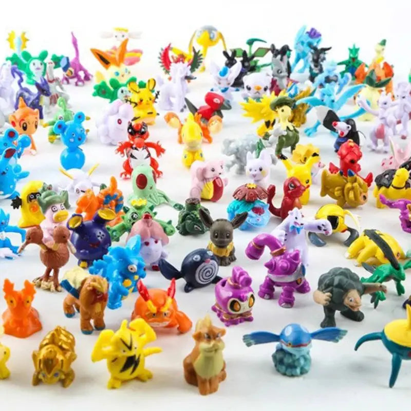 Figurines Pokémon Non répétitive 24-144Pcs