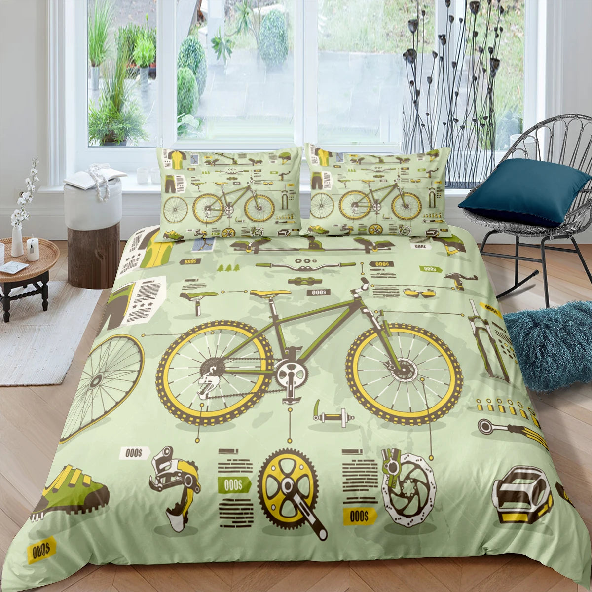 Ensemble de literie Vélo Bike bedding set