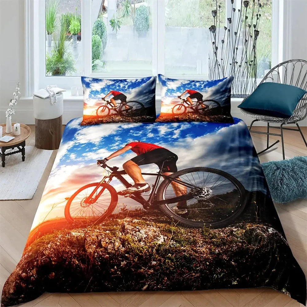 Ensemble de literie Velo de montagne