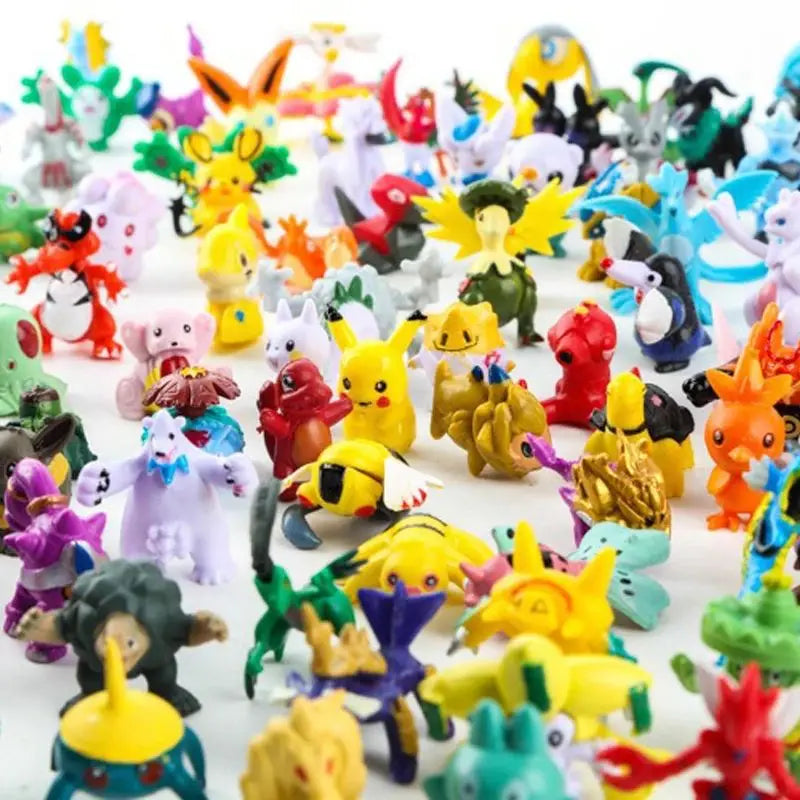 Figurines Pokémon Non répétitive 24-144Pcs