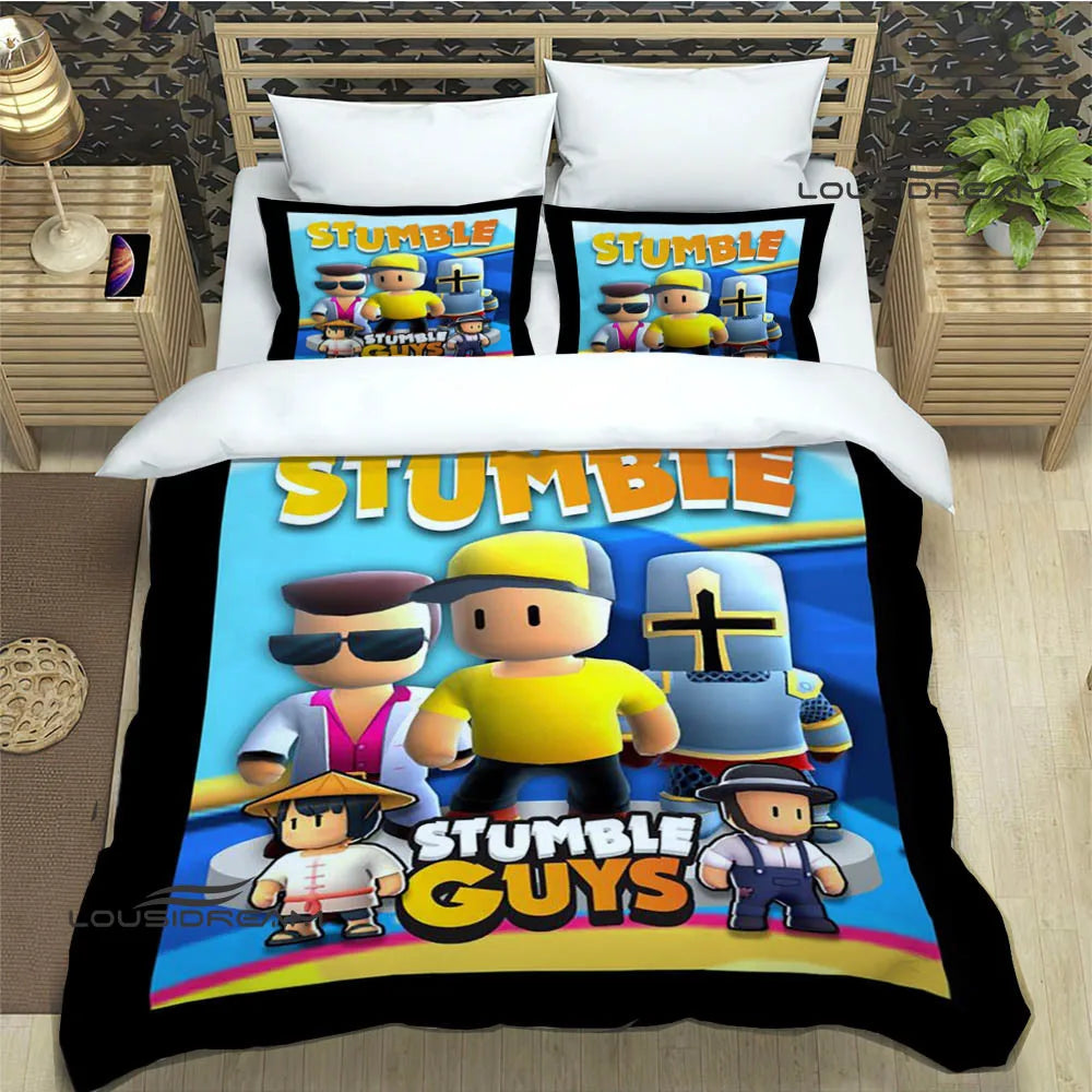 Ensemble de literie 3D Cartoon Stuble-Guys