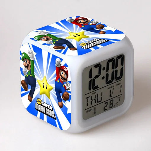 Réveil matin LED M Bros