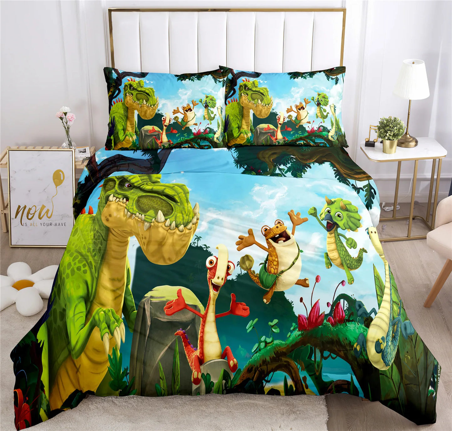 Ensemble de literie Dinosaures IV