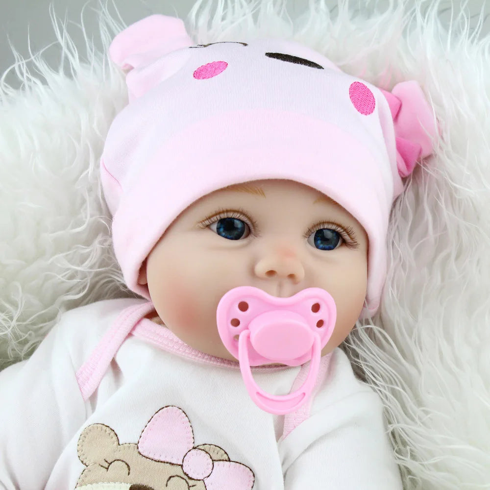 Realistic Reborn Doll Justine 55cm