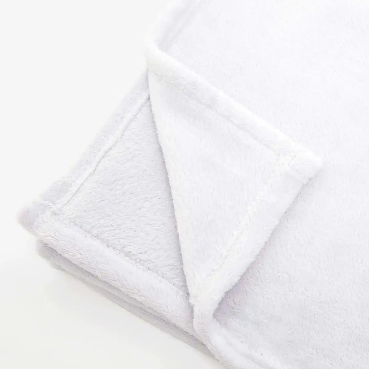 Couverture Flanelle Black White Cat