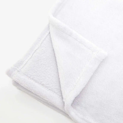 Couverture Flanelle Black White Cat