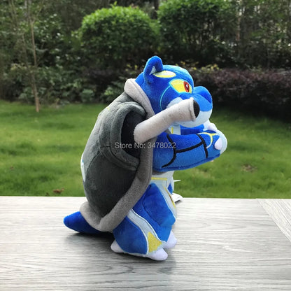 Peluche PKN Fusion Mega Blastoise & Kyogre – Peluche douce de collection 20 cm