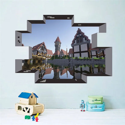 Autocollant mural MNCRFT