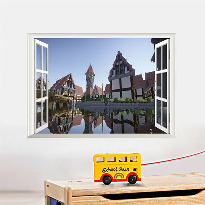 Autocollant mural MNCRFT