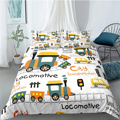Ensemble literie Cartoon Bedding Set