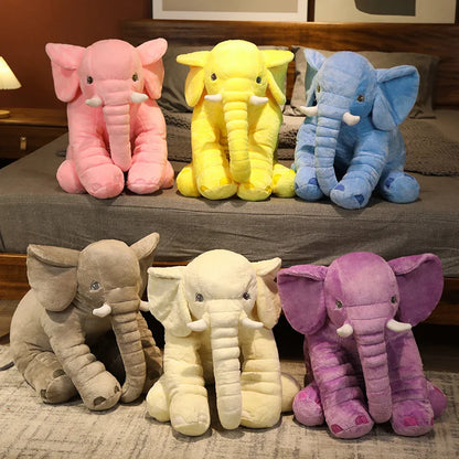 Peluche éléphant oreiller