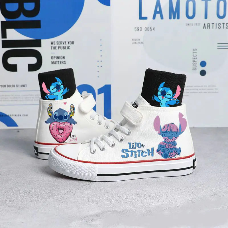 Llo & Stch Kids Canvas Shoes