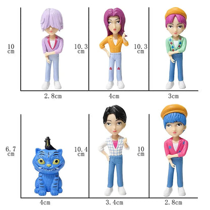 Figurines Pop Hunter Fantasy – Mini Personnages Collection Anime