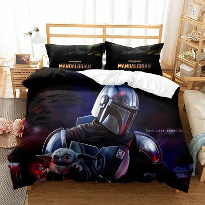 Ensemble de literie M-Mandalorian Stars Wars