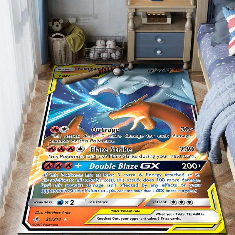 Tapis Carte Pokémon Charizard