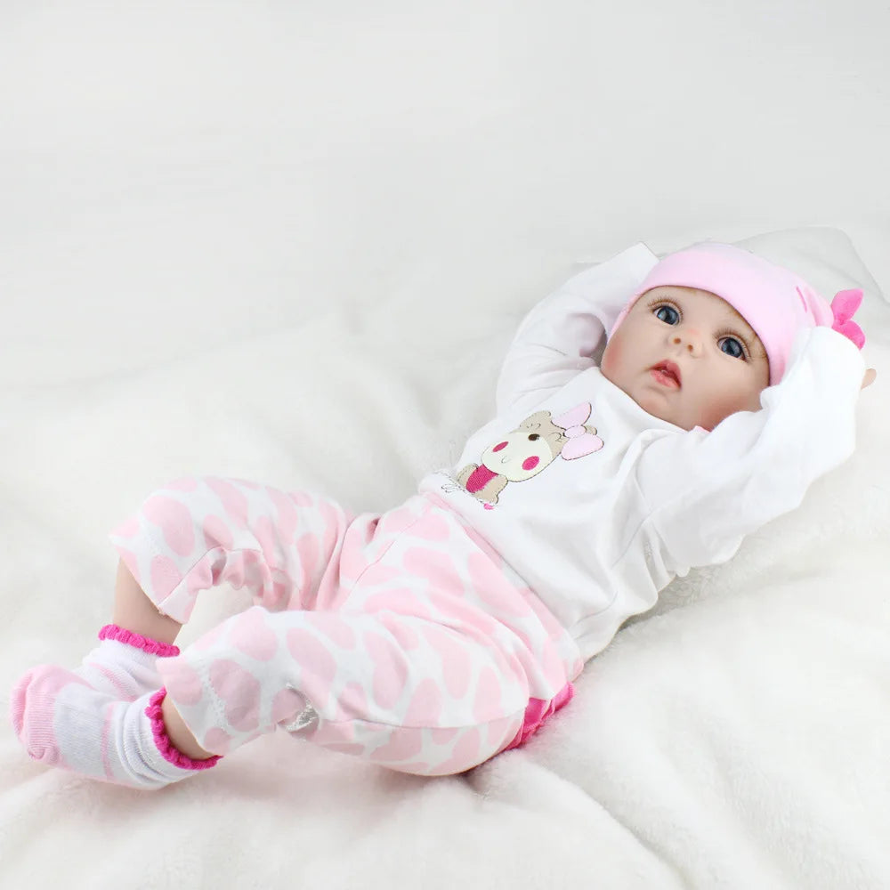 Realistic Reborn Doll Justine 55cm