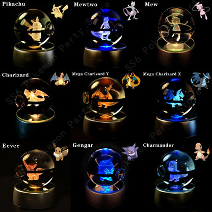 Lampe Cristal 3D PKN avec Éclairage LED