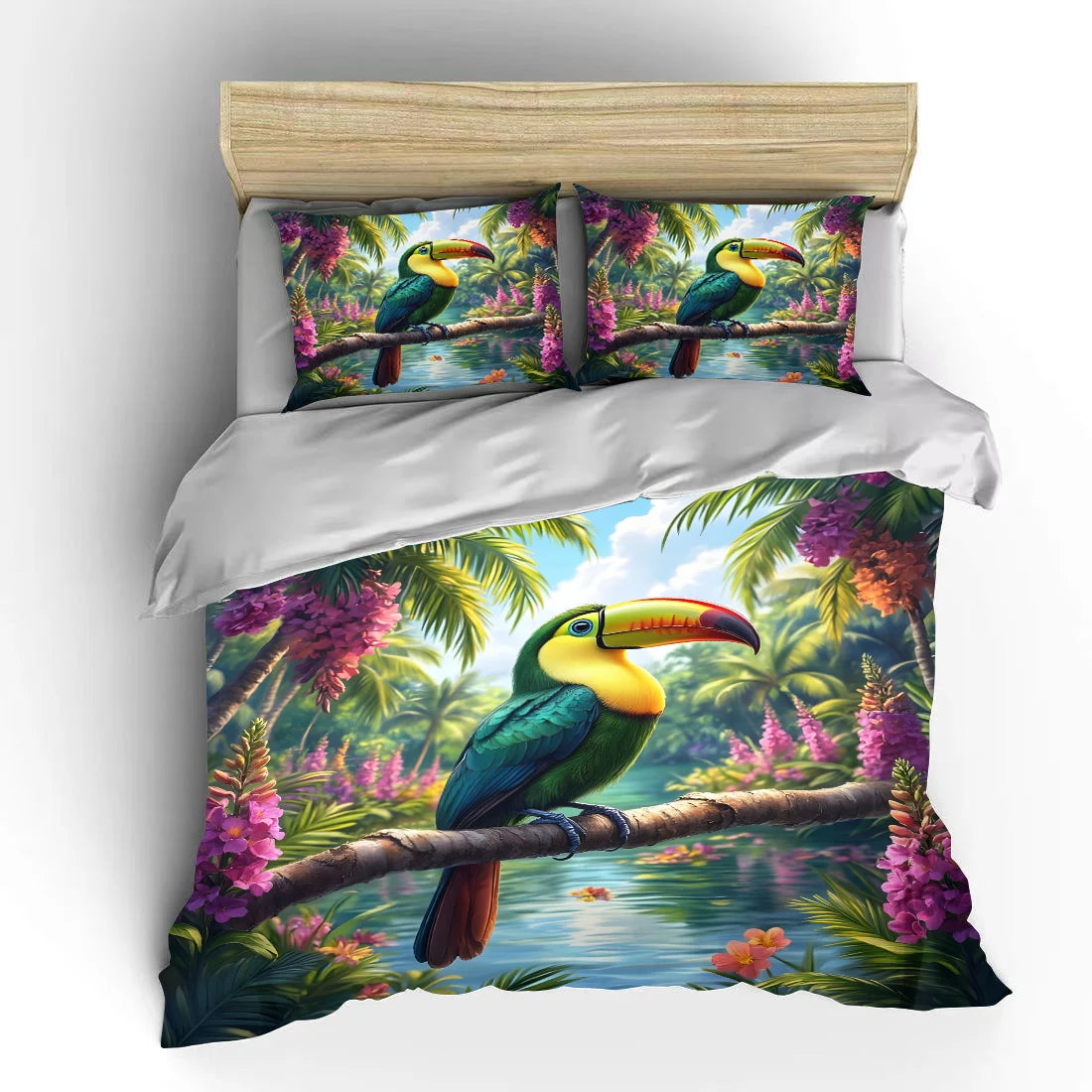 Ensemble de literie tropical